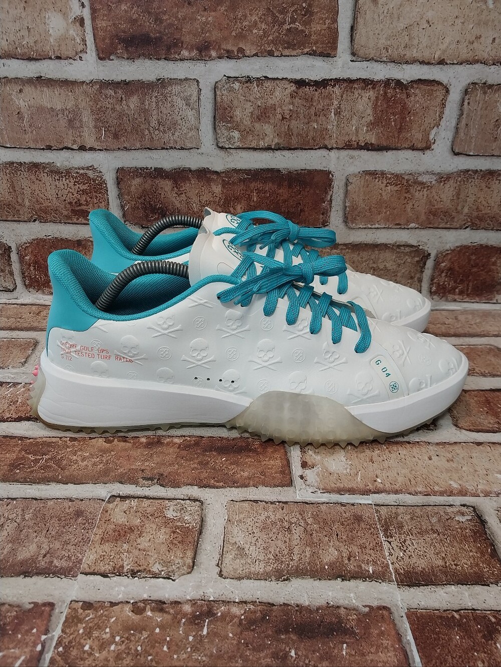 Pre-owned G/FORE G.112 embossed Skull & Tees Golf Shoes - Picture 2 of 16